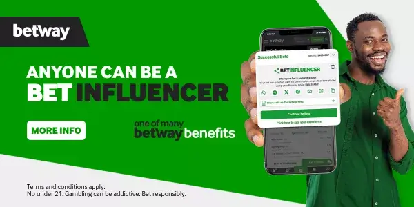 Bet Influencer Betway Botswana Promotion